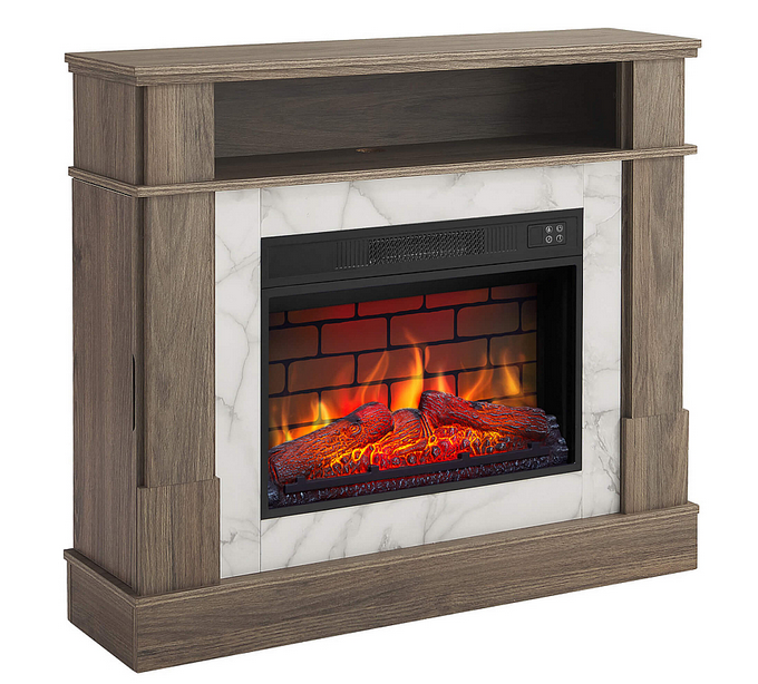 Электрокамин ArtiFlame For Living AF23BS дуб серый - изображение 2