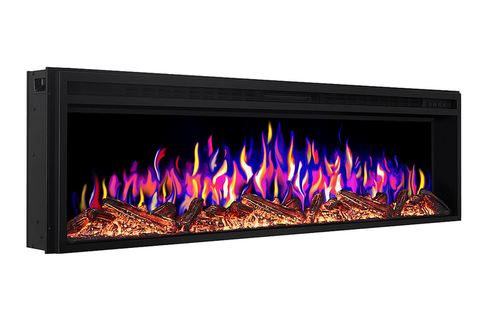 Электрический камин ArtiFlame 3D с эффектом реального огня черный декоративный - изображение 3