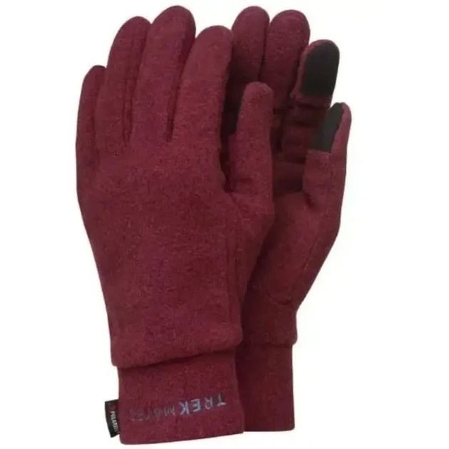 Перчатки флисовые Trekmates Annat Glove Tempranillo L (100069505) - изображение 2