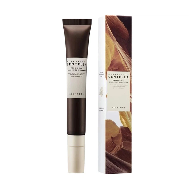 Многофункциональный крем для кожи вокруг глаз Skin1004 Madagascar Centella Probio-Cica Bakuchiol Eye Cream, 20 мл - изображение 2