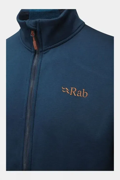 Фліс Rab Geon Jacket Deep Ink/ink Marl чоловічий L - изображение 3