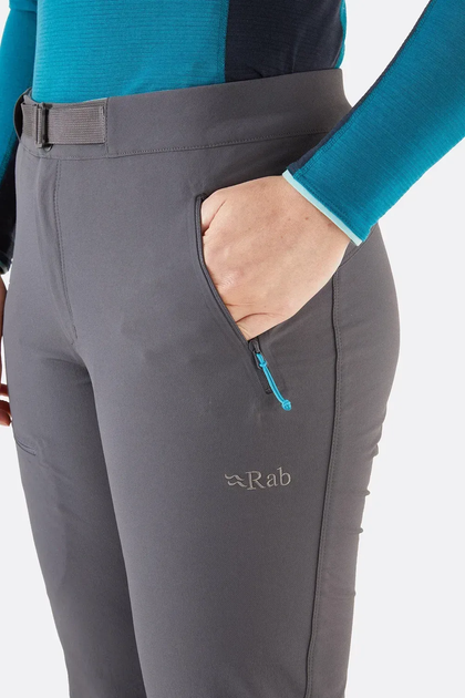 Штани Rab Incline AS Pants Wmns Ebony M жіночі - Фото 5 Штани Rab Incline AS Pants Wmns Ebony M жіночі - изображение 5