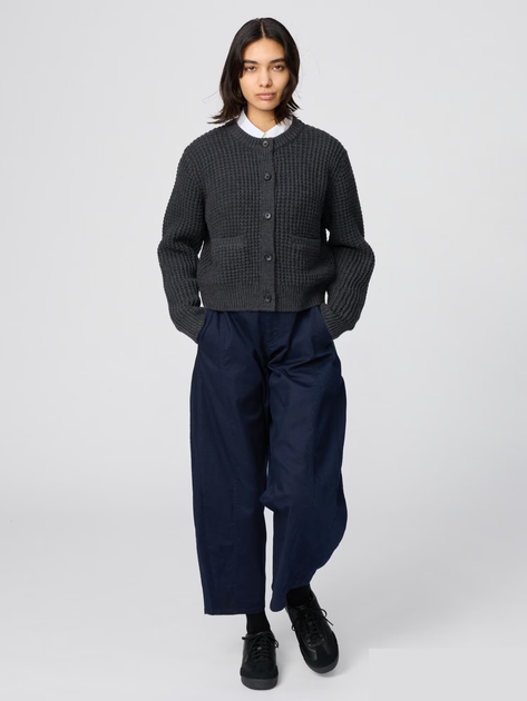 Кардиган Uniqlo розмір L темно сірий (08) (479676) - Фото 2 Кардиган Uniqlo розмір L темно сірий (08) (479676) - зображення 2