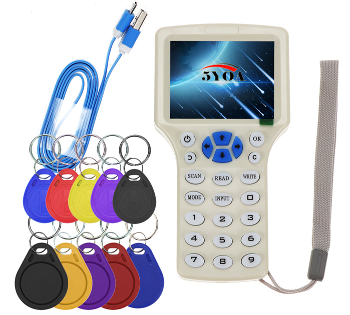RFID дубликатор 125кГц, 250кГц, 500кГц, 375кГц, 625кГц, 750кГц, 875кГц, 1000кГц, 13,56МГц ISO1443A/B - Фото 2 RFID дубликатор 125кГц, 250кГц, 500кГц, 375кГц, 625кГц, 750кГц, 875кГц, 1000кГц, 13,56МГц ISO1443A/B - изображение 2