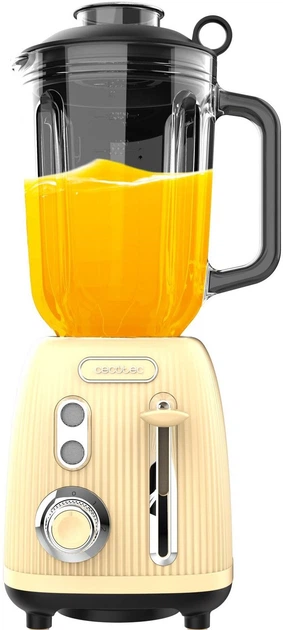 Blender Cecotec Power Black Titanium RetroYellow (38543) - obraz 2