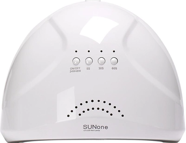 Лампа для маникюра Nail Lamp SUN One USB для покрытия ногтей гель лаком, гелем 48W UV/LED White - Фото 4 Лампа для маникюра Nail Lamp SUN One USB для покрытия ногтей гель лаком, гелем 48W UV/LED White - изображение 4