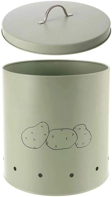 Pojemnik na warzywa i owoce Orion Greenish metalowy zielony 8.7 l (8592381220051) - obraz 2