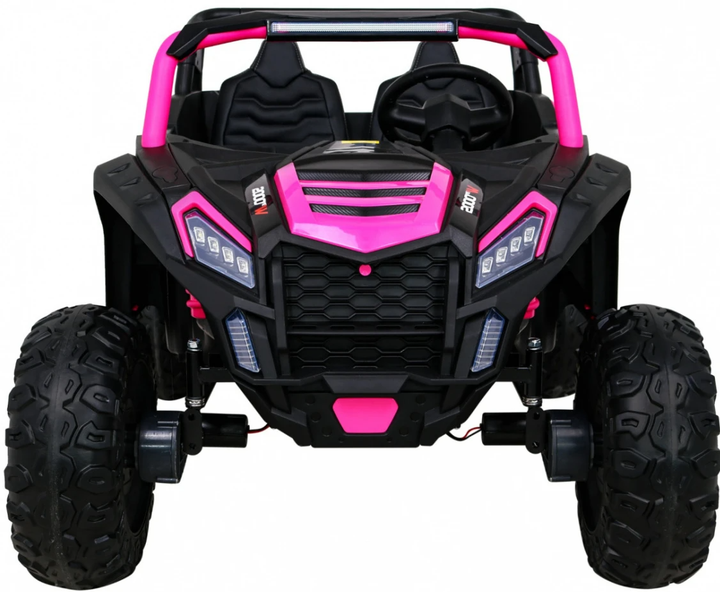 Samochód elektryczny dla dzieci Buggy ATV Racing 2-osobowy Różowy (5903864951318) - obraz 3