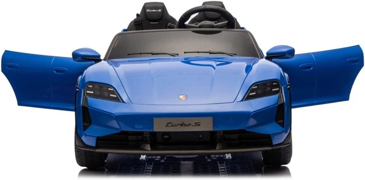 Samochód elektryczny dla dzieci Porsche Taycan Turbo S 2-osobowy Niebieski (5903864988260) - obraz 3