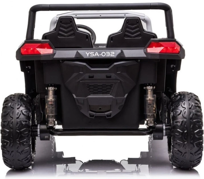 Samochód elektryczny dla dzieci Buggy ATV Racing 2-osobowy Biały (5903864913828) - obraz 3