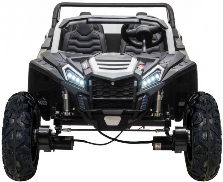 Samochód elektryczny dla dzieci Buggy ATV Racing UTV2000 4-osobowy Biały (5903864942279) - obraz 4