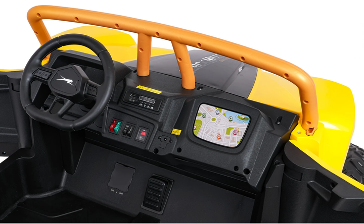 Samochód elektryczny dla dzieci Buggy Arctic Cat Wildcat XX 2-osobowy Żółty (5903864972436) - obraz 5