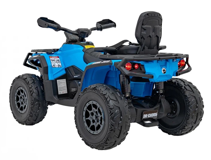 Електромобіль для дітей Quad Can Am Outlander ATV 1-місний Синій (5903864982749) - зображення 11