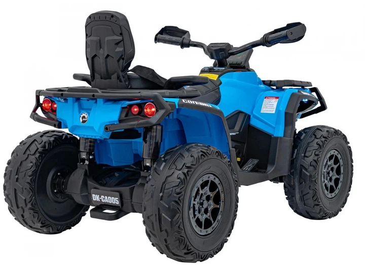 Електромобіль для дітей Quad Can Am Outlander ATV 1-місний Синій (5903864982749) - зображення 13