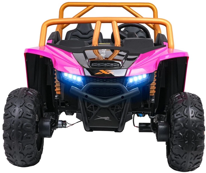 Samochód elektryczny dla dzieci Buggy Arctic Cat Wildcat XX 2-osobowy Różowy (5903864972450) - obraz 3