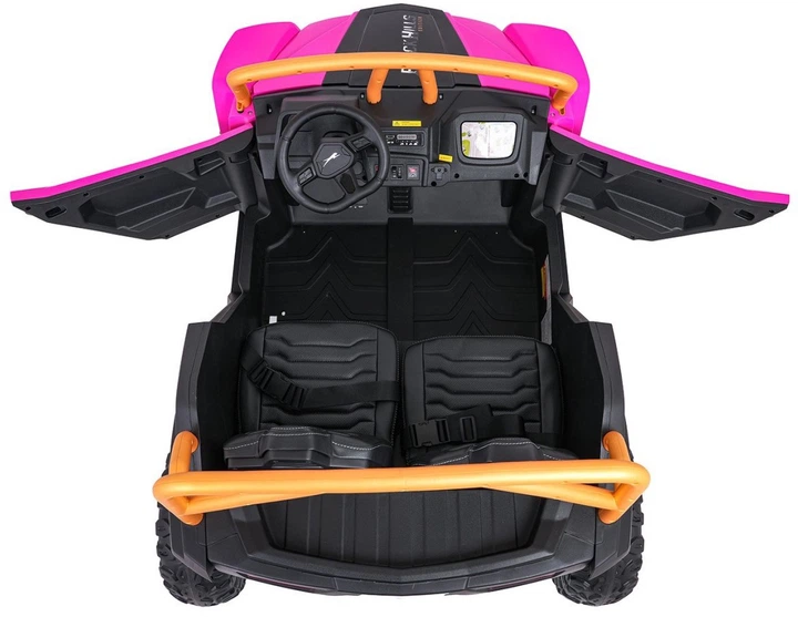 Samochód elektryczny dla dzieci Buggy Arctic Cat Wildcat XX 2-osobowy Różowy (5903864972450) - obraz 5