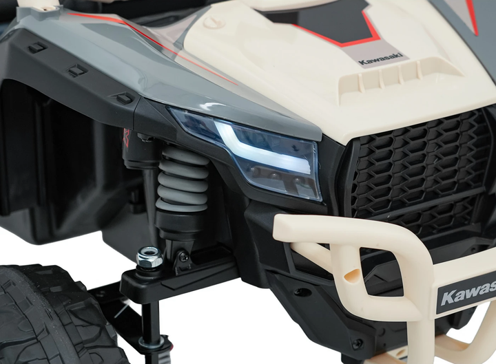 Samochód elektryczny dla dzieci Buggy Kawasaki TERYX KRX1000 1-osobowy Beżowy (5903864979367) - obraz 8