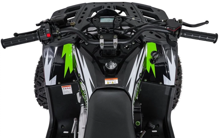 Samochód elektryczny dla dzieci Quad Spalinowy 200CC Monster 1-osobowy Zielony (5903864983838) - obraz 3