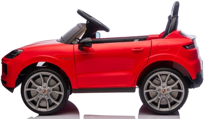 Samochód elektryczny dla dzieci Porsche Cayenne 1-osobowy Czerwony (5903864988338) - obraz 2