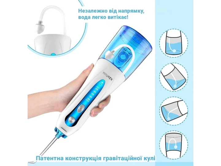 Іригатор H2ofloss HF-9P White - Фото 6 Іригатор H2ofloss HF-9P White - изображение 6