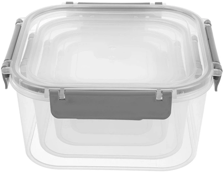 Zestaw pojemników na żywność Orion plastikowe 4 szt (8681317006538) - obraz 3