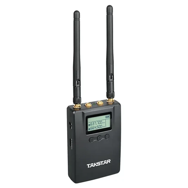 Takstar SGC-200W Dual-Channel — беспроводная накамерная микрофонная система с двумя источниками звука одновременно - Фото 2 Takstar SGC-200W Dual-Channel — беспроводная накамерная микрофонная система с двумя источниками звука одновременно - изображение 2