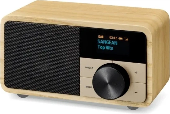 Radioodtwarzacz Sangean Genuine Mini DDR-7 DAB+ FM Wooden (A500429) - obraz 2