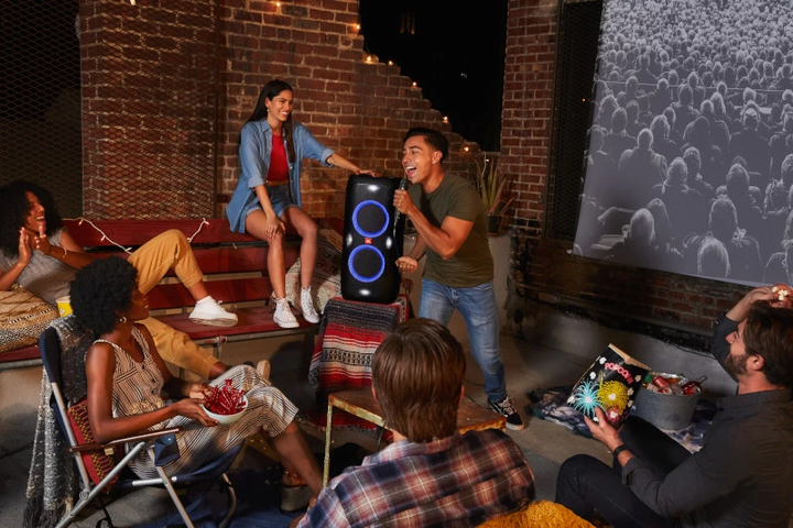Портативна акустика JBL PartyBox 310 100 Вт Bluetooth 5.1 IPx4 до 18 год роботи - изображение 9