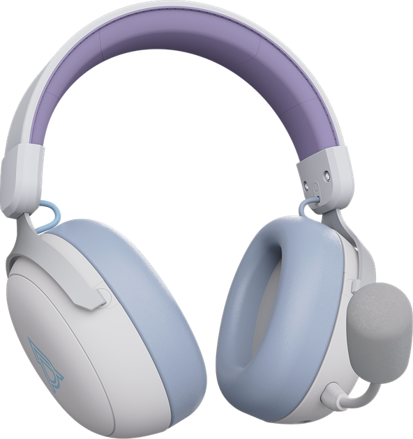 Навушники Ajazz AHM08 MAX 3-Mode White (AHM08-MAX-PWB) - изображение 4