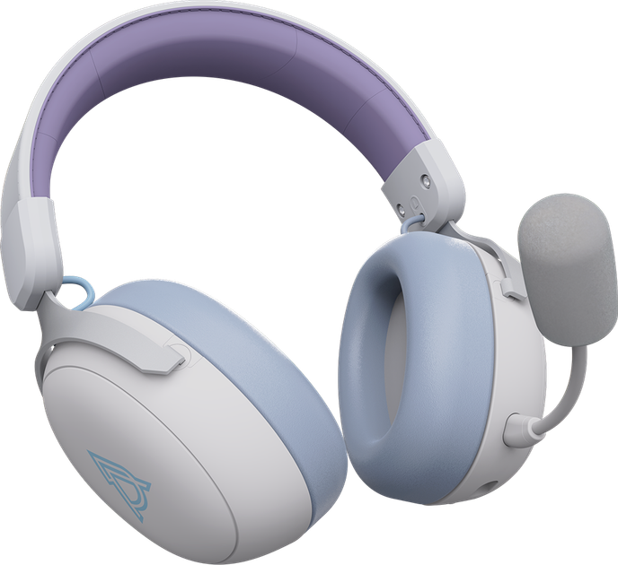 Навушники Ajazz AHM08 MAX 3-Mode White (AHM08-MAX-PWB) - изображение 5