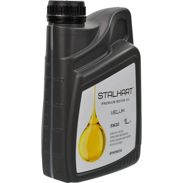Олива моторна Stalhart Velum 5W-20 (1л.) - Фото 2 Олива моторна Stalhart Velum 5W-20 (1л.) - зображення 2