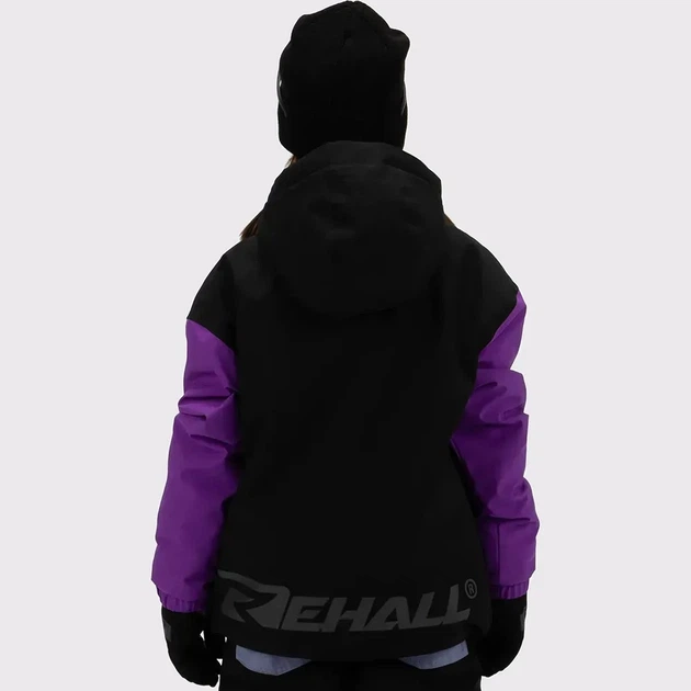 Куртка детская Rehall Stussy Junior 2026 176 Чорний-Фіолетовий - изображение 2