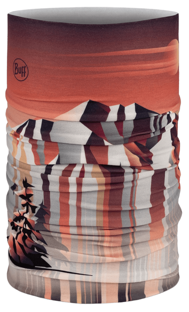 Шарф-труба Buff Original Ecostretch Gem, Ruby Білий-Коричневий - изображение 2