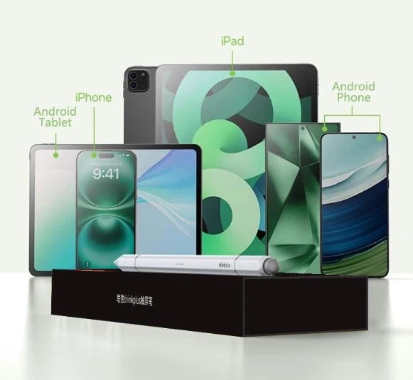 Стилус Lenovo 3в1 Universal Stylus для Android iPad Apple - зображення 5