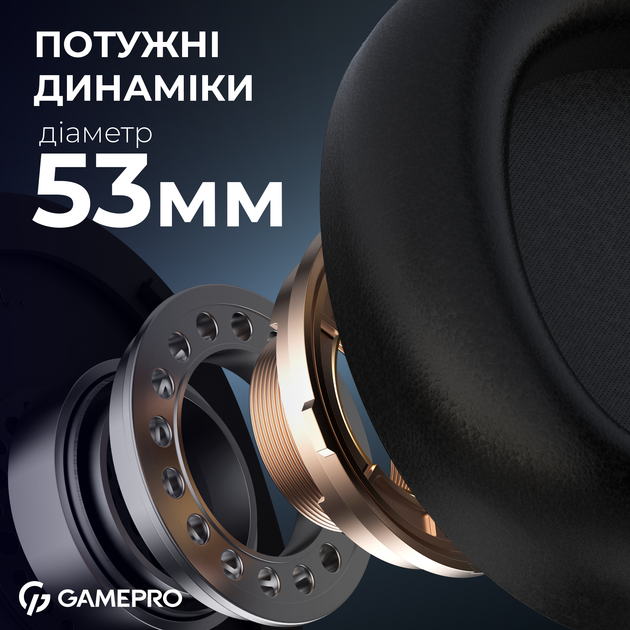 Наушники GamePro Asgard Freya Pro Wireless 7.1 (HSW201B) 4-Mode - Фото 4 Наушники GamePro Asgard Freya Pro Wireless 7.1 (HSW201B) 4-Mode - изображение 4