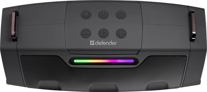 Przenośny głośnik Defender Beatbox 25 25W Led TWS Bluetooth Black (4745090826807) - obraz 10