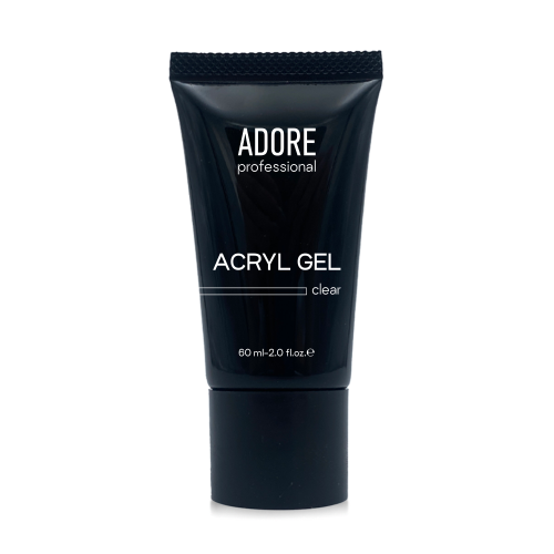 Акрил-гель Adore Professional для нігтів прозорий 60 мл - Фото 1 Акрил-гель Adore Professional для нігтів прозорий 60 мл - зображення 1