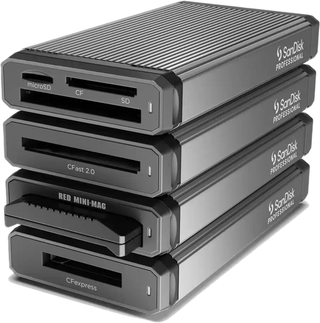 Czytnik kart SanDisk Professional PRO-READER Multi Card (SDPR3A8-0000-GBAND) - obraz 4