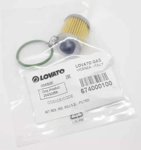 Фільтр для редуктора Lovato RGJ-3.2L з гумкою та магнітом-01480-m - изображение 2