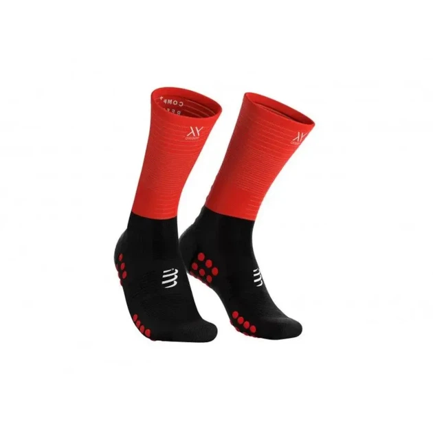 Шкарпетки компресійні високі Compressport Mid Compression Socks Black/red XL (100075544) - Фото 1 Шкарпетки компресійні високі Compressport Mid Compression Socks Black/red XL (100075544) - зображення 1