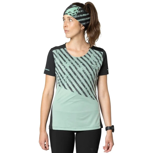 Футболка Dynafit Alpine 2 S/S Tee Wmn жіноча 5421 L зелена - Фото 1 Футболка Dynafit Alpine 2 S/S Tee Wmn жіноча 5421 L зелена - изображение 1