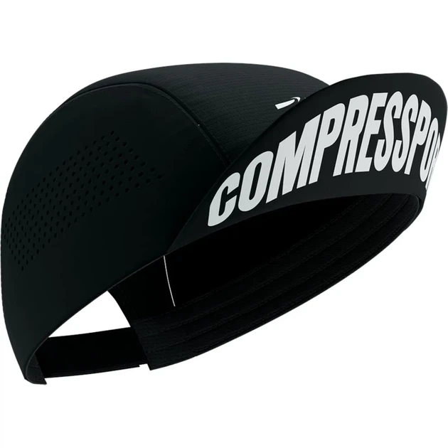 Кепка бейсболка Compressport Pro Racing Cap Black Uni (100081366) - Фото 2 Кепка бейсболка Compressport Pro Racing Cap Black Uni (100081366) - изображение 2
