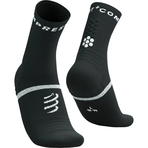 Носки спортивные с защитой от антибактериальных натираний Compressport Pro Marathon Socks V2.0 Black/white L (100075558) - Фото 1 Носки спортивные с защитой от антибактериальных натираний Compressport Pro Marathon Socks V2.0 Black/white L (100075558) - изображение 1
