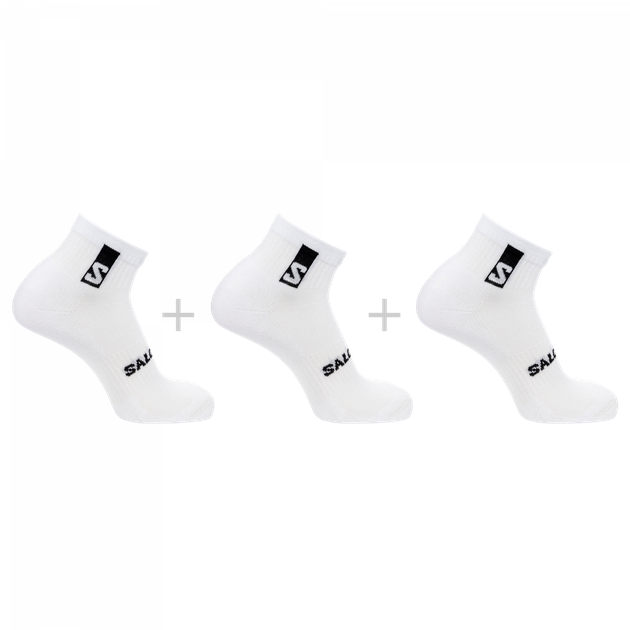 Носки (3 пары) Salomon EVERYDAY ANKLE 3-PACK 39/41 белый sC20865 - Фото 1 Носки (3 пары) Salomon EVERYDAY ANKLE 3-PACK 39/41 белый sC20865 - изображение 1