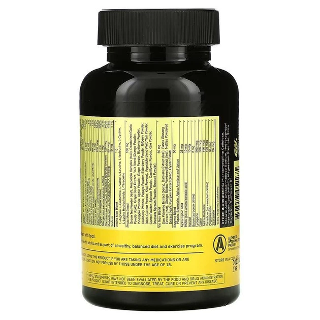 Мультивитамины для мужчин Optimum Nutrition Opti-men (USA) - 90 таблеток (748927052237) - изображение 3
