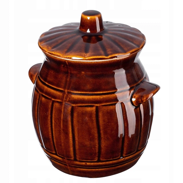 Beczka kamionkowa Kadax Helios z pokrywką 3.7 l (5903699479957) - obraz 4