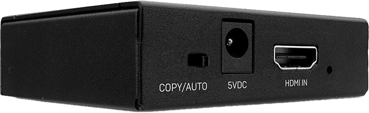 Hub Lindy 2 Port HDMI 2.0 Metal Black (4002888381581) - obraz 4