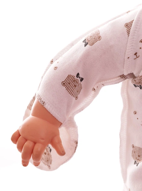 Боді з подряпинами на кнопках футер Babykroha Мишко білий 56 см (54854) - Фото 5 Боді з подряпинами на кнопках футер Babykroha Мишко білий 56 см (54854) - зображення 5