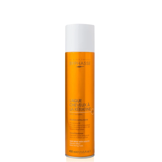 Лак для волосся Byphasse Hair Spray Natural Effect Extra Strong Hold - Фото 1 Лак для волосся Byphasse Hair Spray Natural Effect Extra Strong Hold - зображення 1