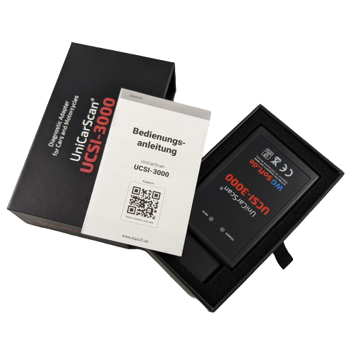 Автосканер UniCarScan UCSI-3000 (Wi-Fi) для диагностики автомобилей и мотоциклов BMW - изображение 4